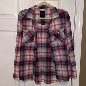 American Eagle Outfitters Boyfriend Fit Flannel